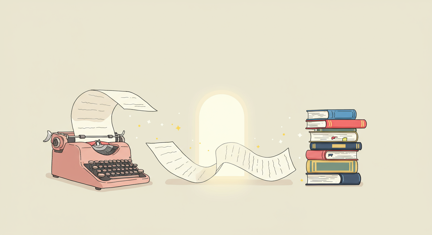 Трансформация рукописи в книгу